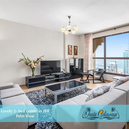 Lovely 2-Bed Condo In Jbr - 5 Mins From Beach - Palm View! ดูไบ ภายนอก รูปภาพ